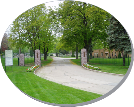 Graceland Cemetery Entrance