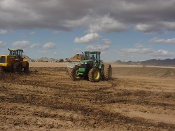 Land application of sludge